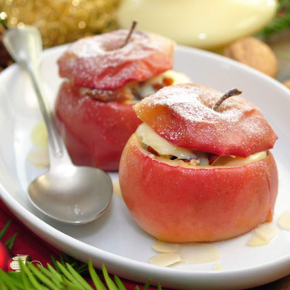 Bratapfel-Rezept mit Vanillesoße Bild