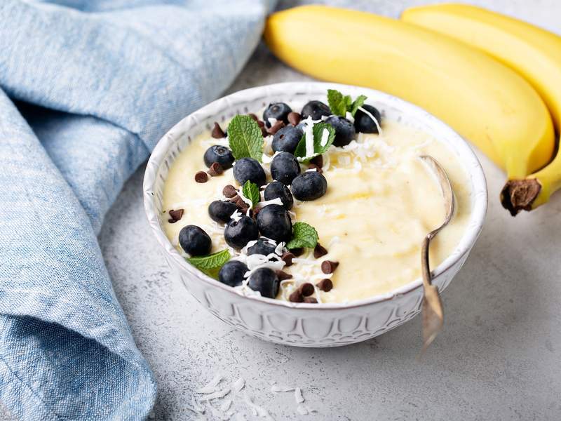 Laktosefreies Bananeneis