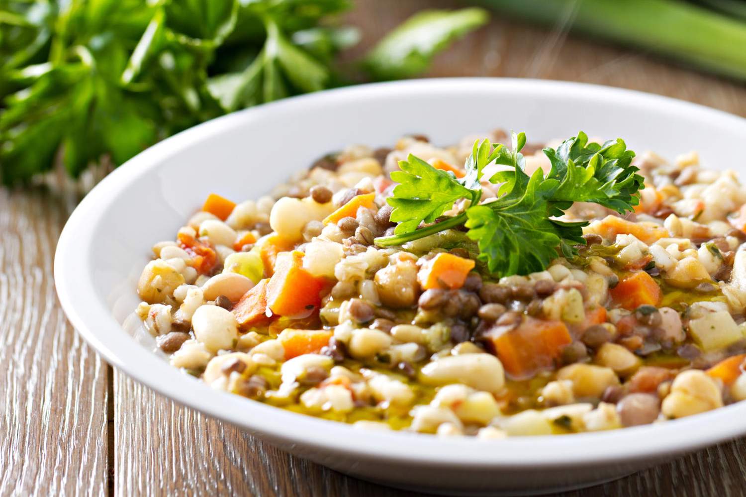 Gerstensuppe Bild