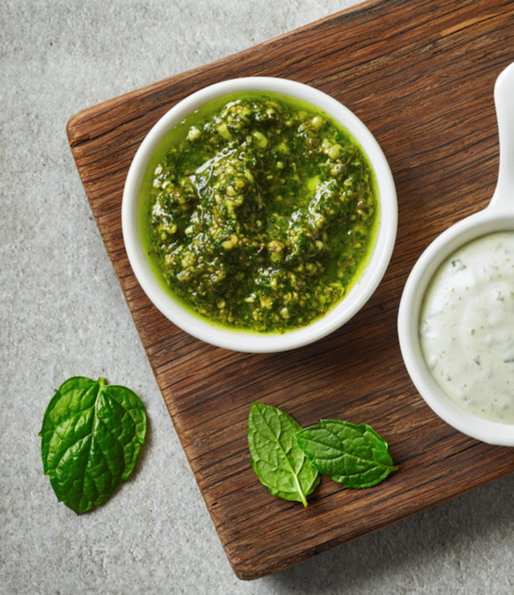 Macadamia-Minz-Pesto Bild
