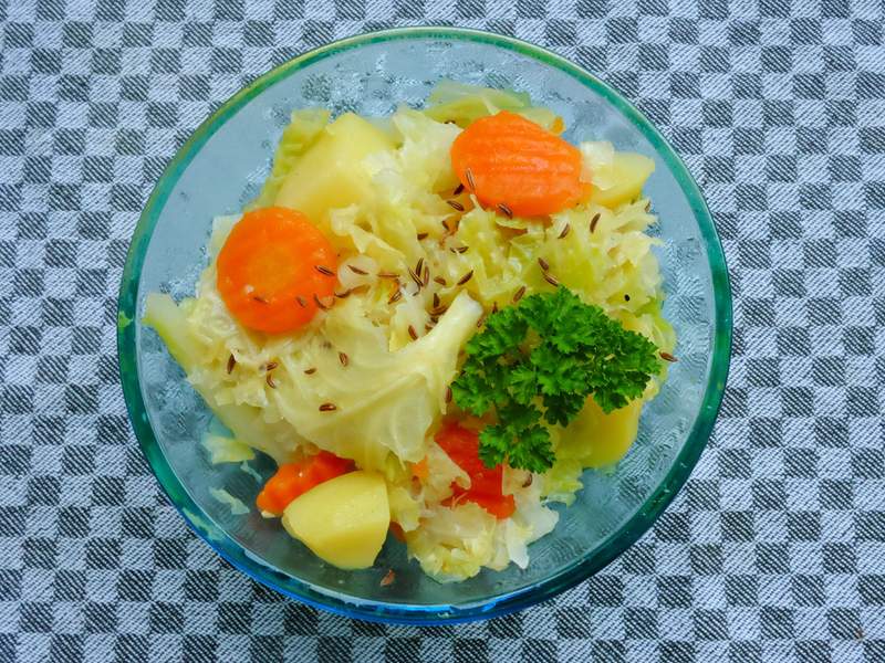 Wirsingeintopf ohne Fleisch