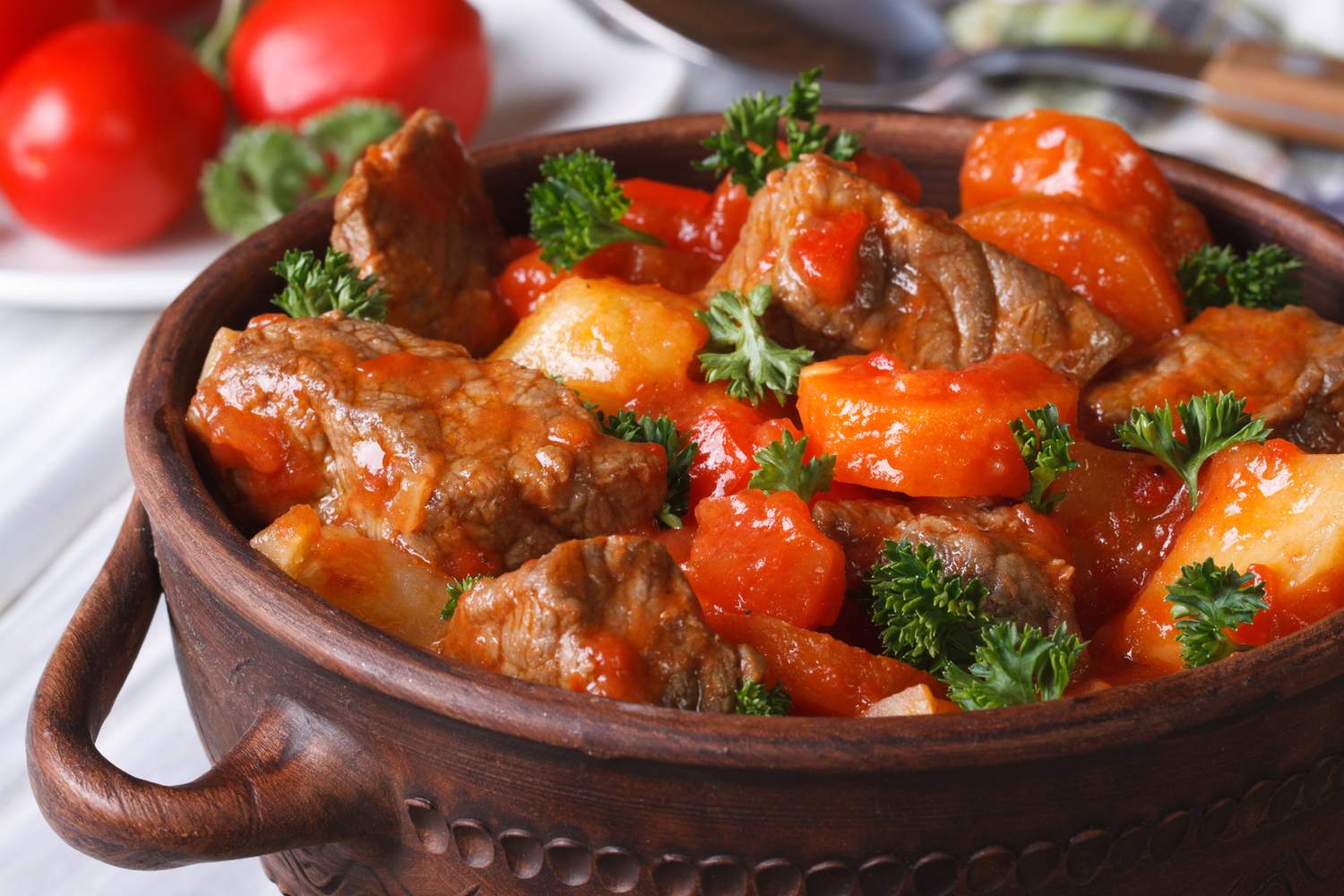 Paprika-Gulasch Bild