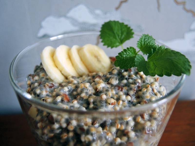 Omega-3-Frühstück vegan glutenfrei