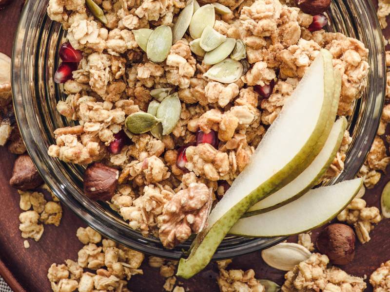 Zuckerfreies Knuspermüsli