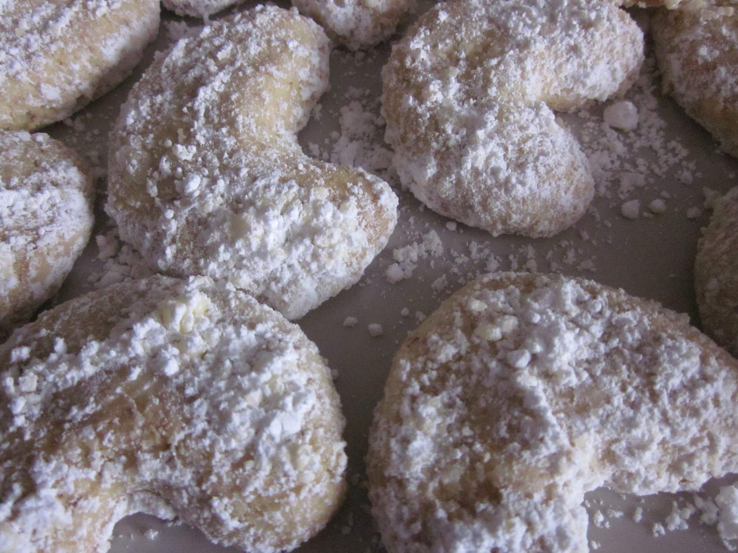 Vanillekipferl ohne Ei Bild