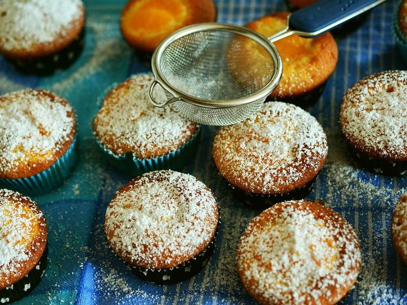 Apfel-Muffins ohne Ei