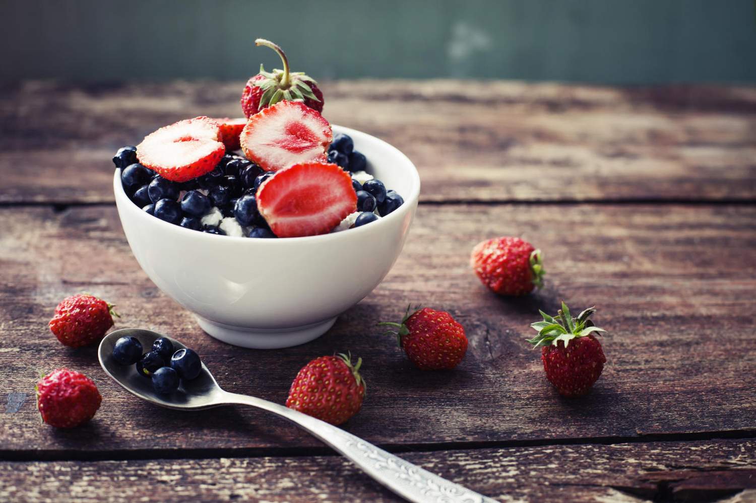 Flohsamen-Joghurt mit Beeren Bild