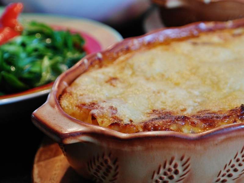 Lasagne ohne Fleisch