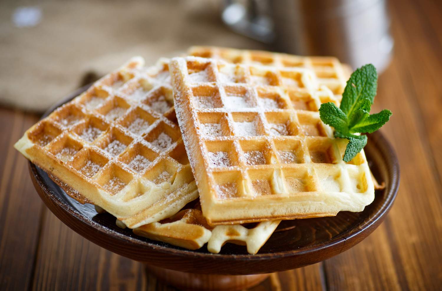 Belgische Waffeln ohne Hefe Bild