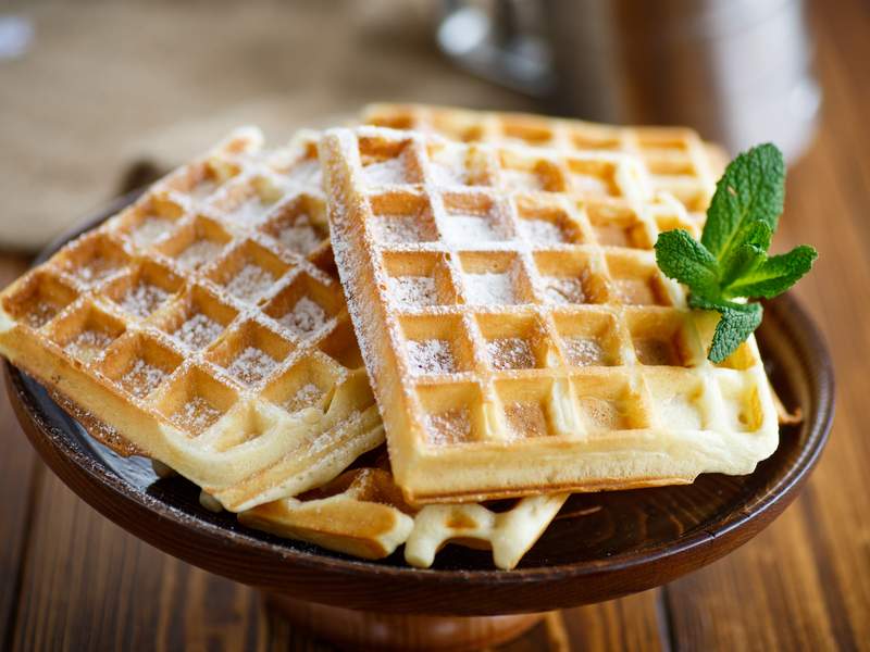 Belgische Waffeln ohne Hefe