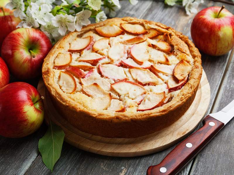 Glutenfreier Apfelkuchen