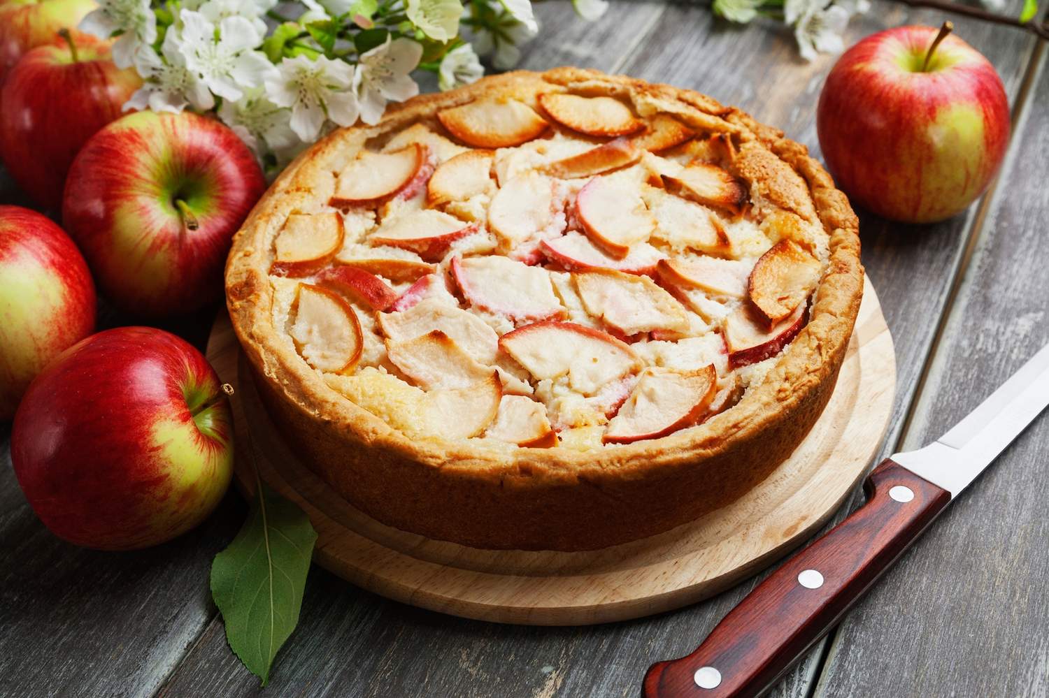 Glutenfreier Apfelkuchen Bild