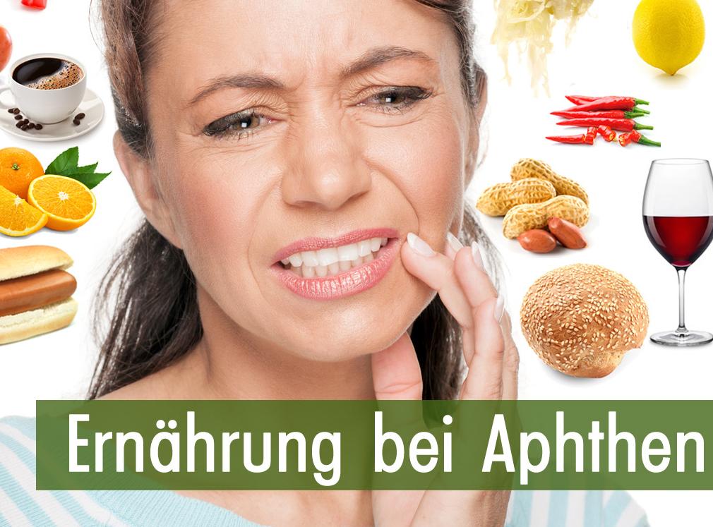 Ernährung bei Aphthen