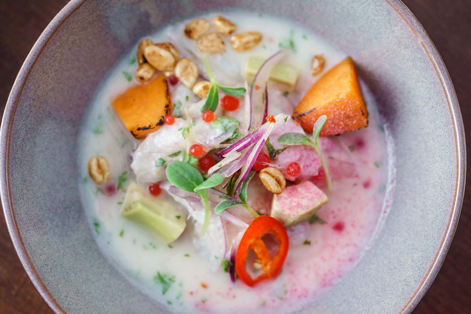 Pangasius aus dem Ofen mit Mango & Kokosmilch-Reis Bild